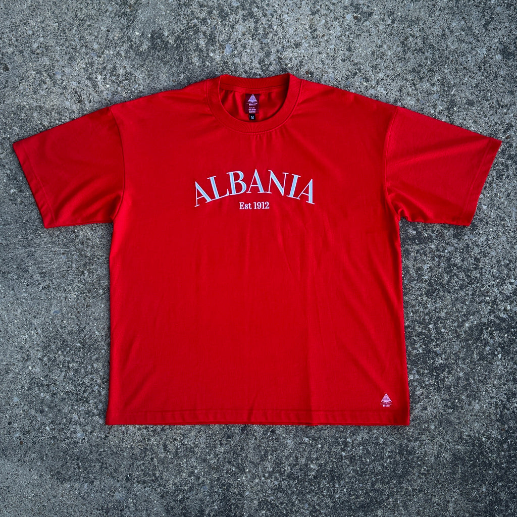 Streetwear Pure-Albo Dark Red Shirt Unisex