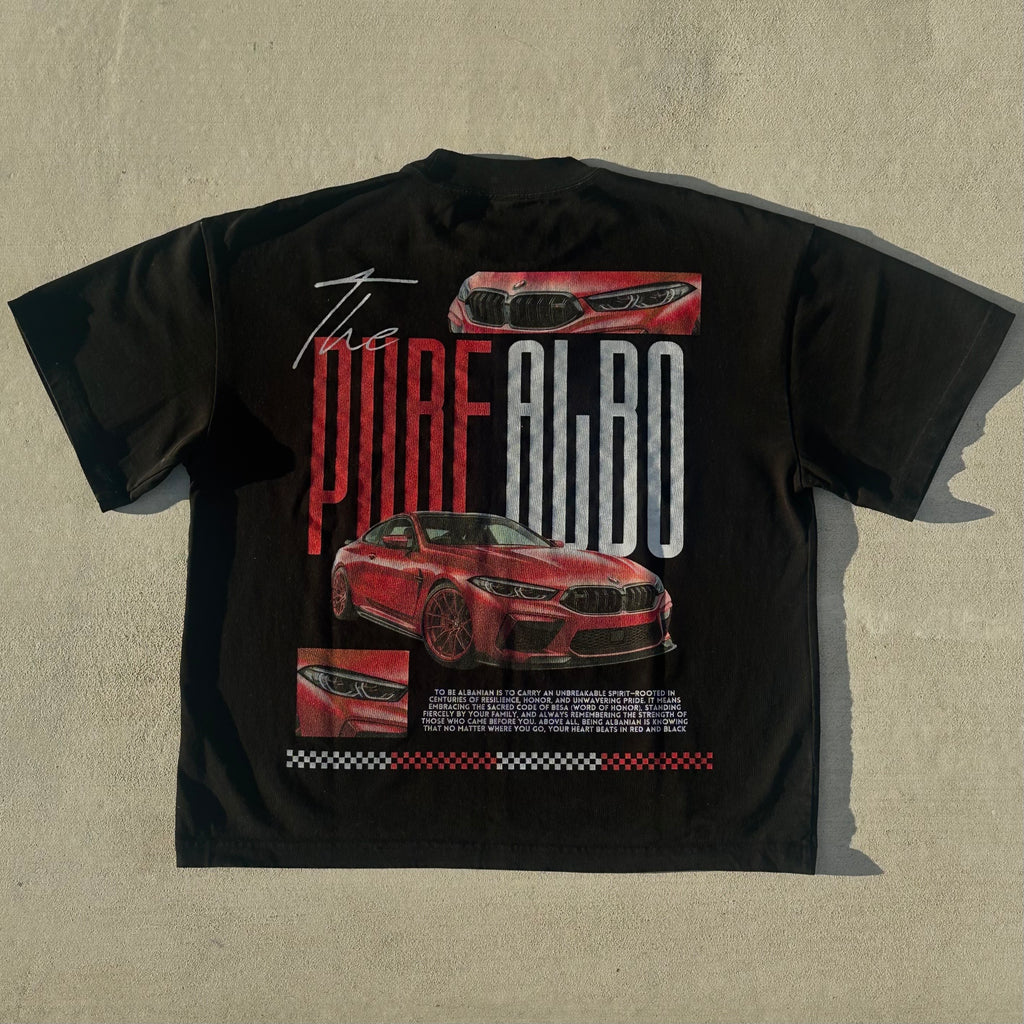Streetwear Pure-Albo Black Shirt Unisex