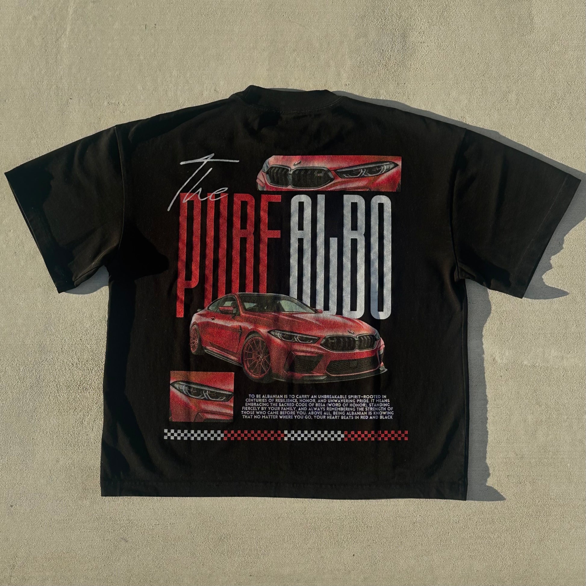 Streetwear Pure-Albo Black Shirt Unisex