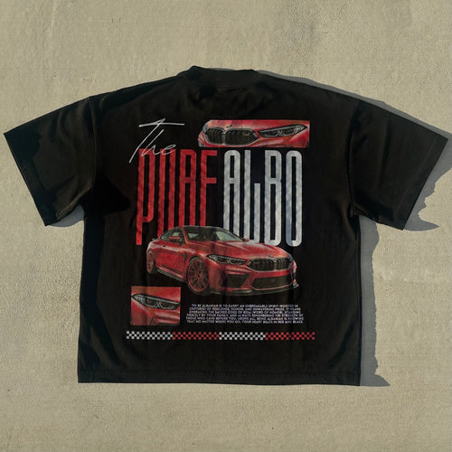 Streetwear Pure-Albo Black Shirt Unisex
