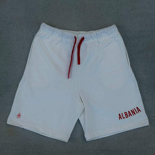 Streetwear Pure-Albo White Sweat Shorts Unisex