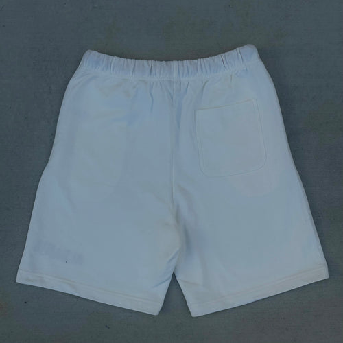 Streetwear Pure-Albo White Sweat Shorts Unisex