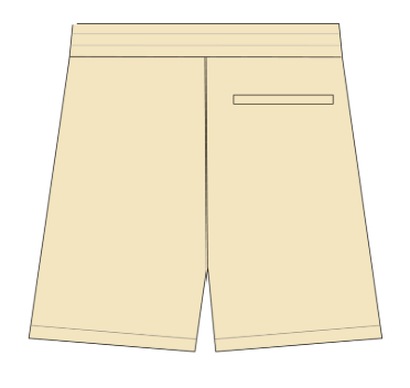 Streetwear Pure-Albo Beige Sweat Shorts Unisex