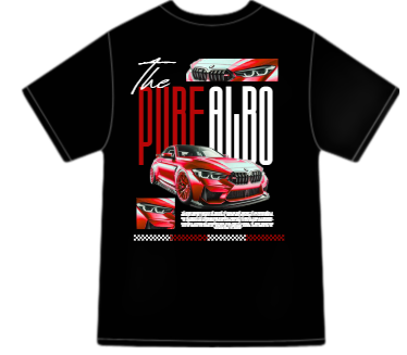 Streetwear Pure-Albo Black Shirt Unisex