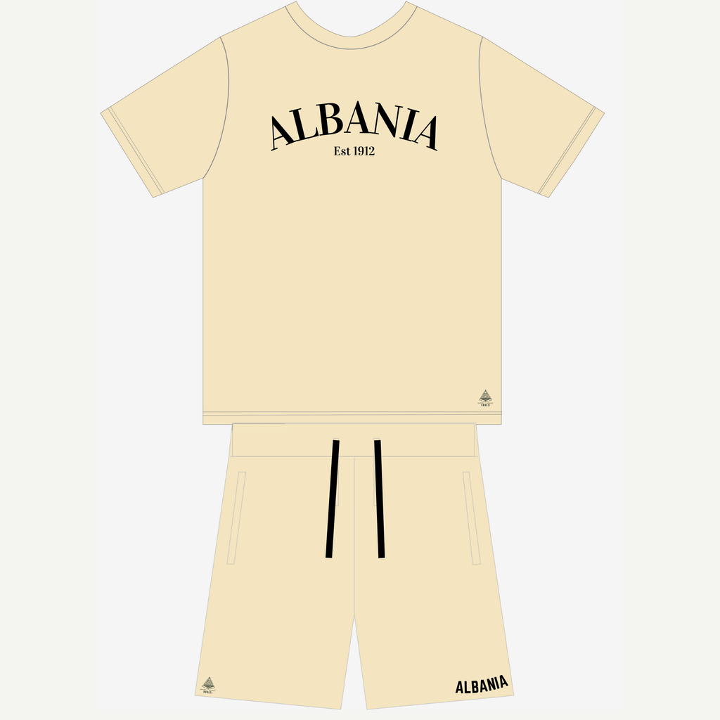 Streetwear Pure-Albo Desert Sand Set Unisex