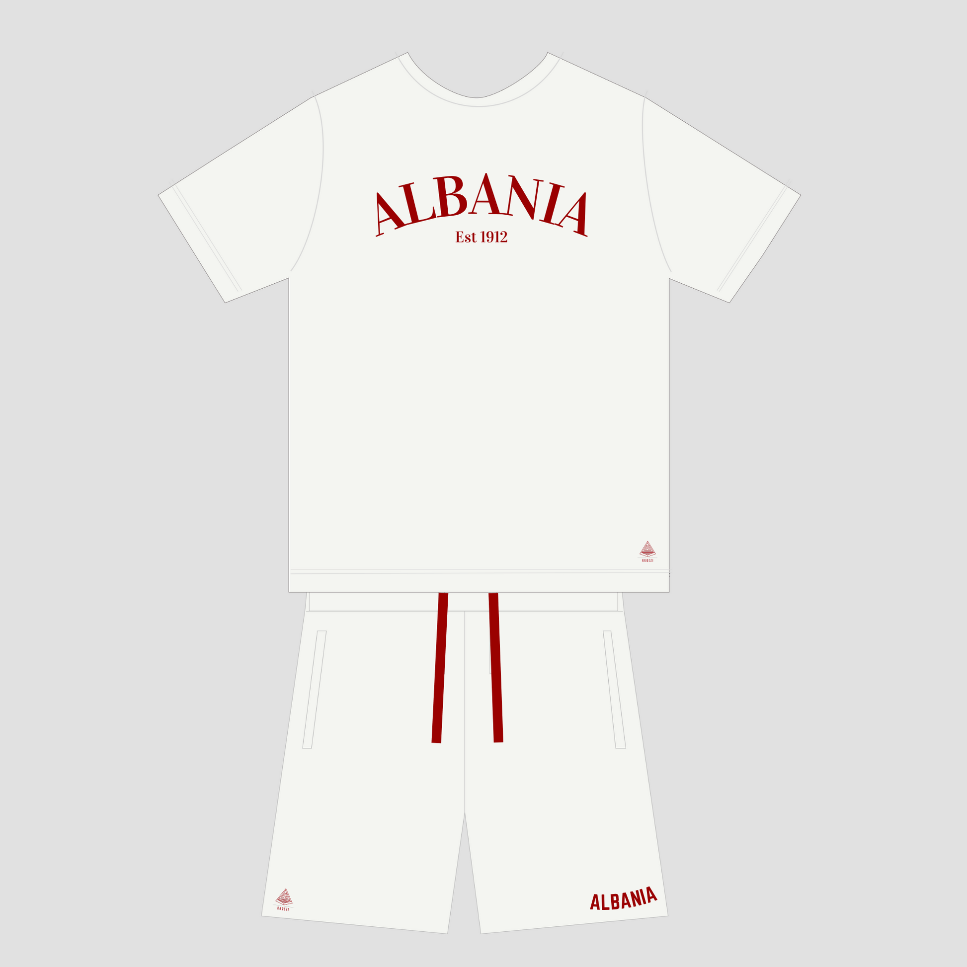 Streetwear Pure-Albo White Set Unisex