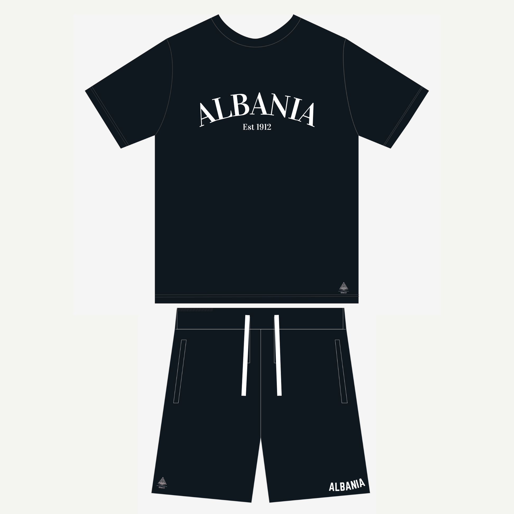 Streetwear Pure-Albo Blackout Set Unisex